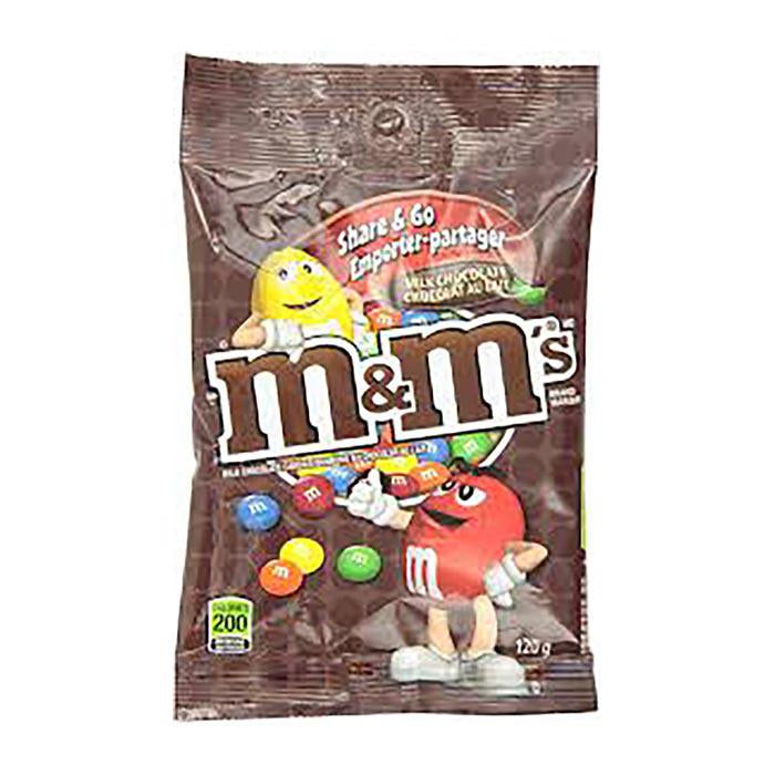 M&M - MILK CHOCOLATE 120GR