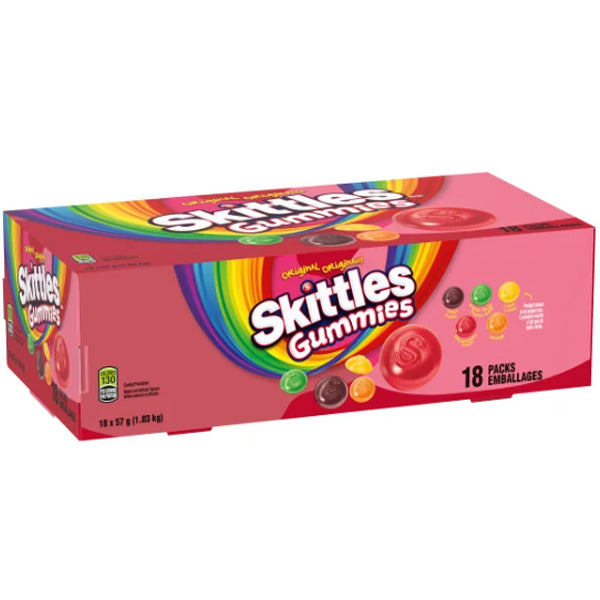 SKITTLES - GUMMIES ORIGINAL 18x57 GR