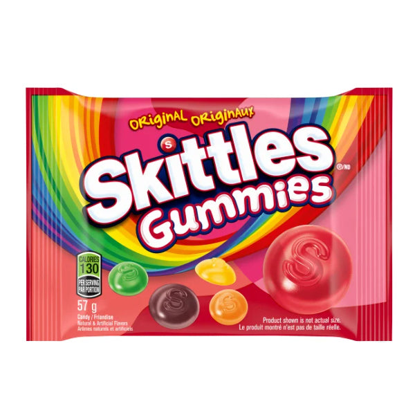 SKITTLES - GUMMIES ORIGINAL 18x57 GR
