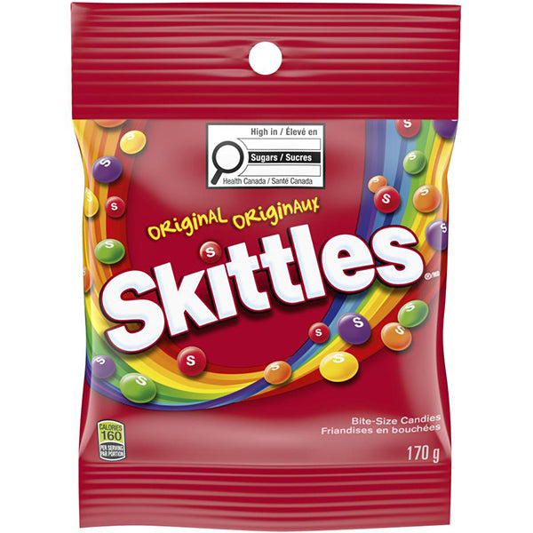 SKITTLES - ORIGINAL 170GR