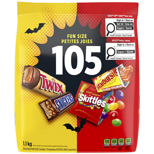 MARS - MIXED CHOCOLATE CANDY 105CT
