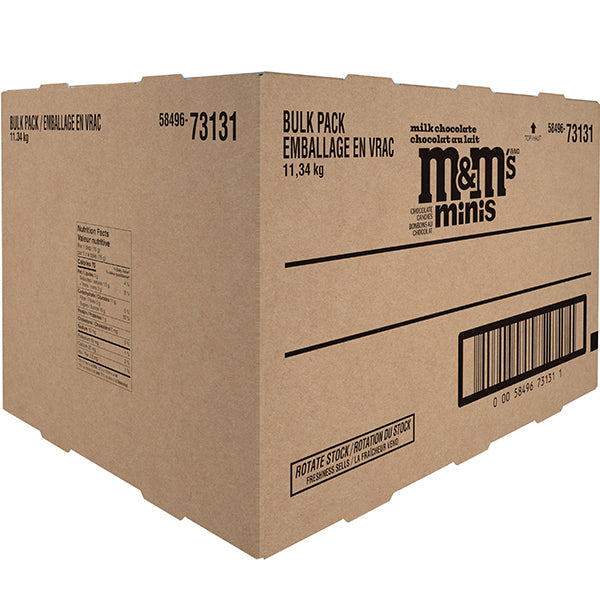 M&M - MINI MILK CHOCOLATE BULK 11.34KG