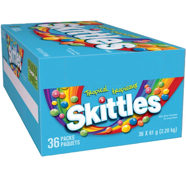 SKITTLES - TROPICAL 36x61 GR