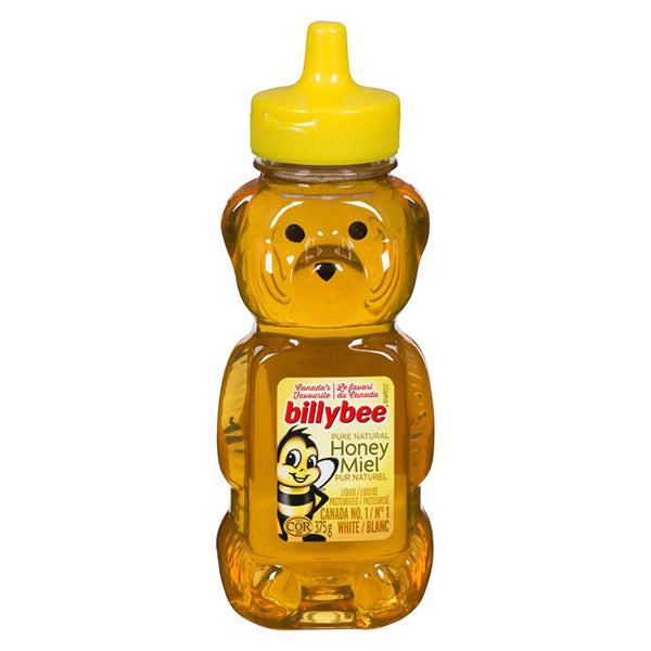 BILLY BEE - LIQUID HONEY BEAR 375GR