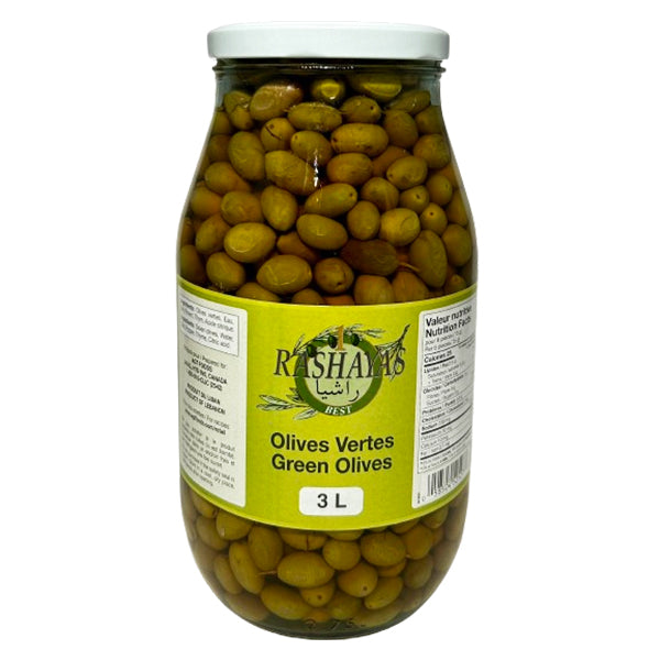 RASHAYAS - GREEN OLIVES 3LT