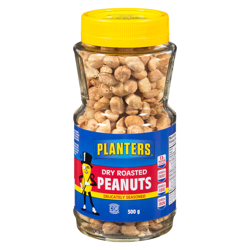 PLANTERS - PEANUTS SEASONED DRY ROASTED 300GR