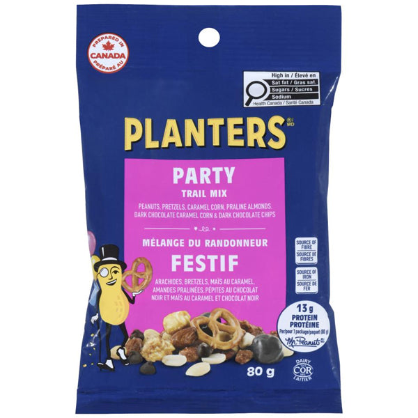 PLANTERS - PARTY TRAIL MIX 80GR