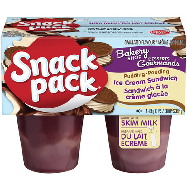 HUNTS - JUICY GELS ICE CREAM SANDWICH 4x99 GR