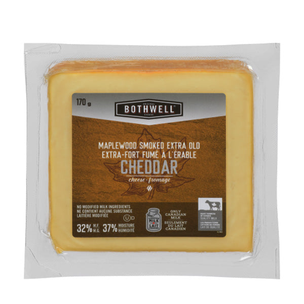 BOTHWELL - MAPLE SMOKED EXTRA OLD CHEDDAR 170GR