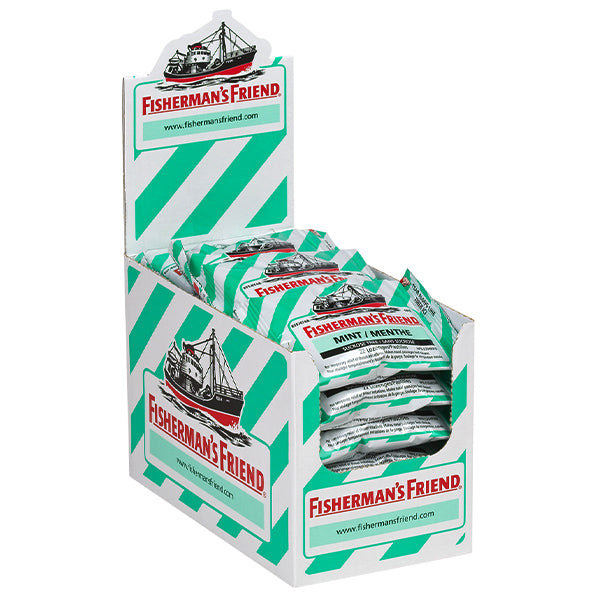 FISHERMANS FRIEND - FISHERMAN'S SUGAR FREE MINT 24x22 GR