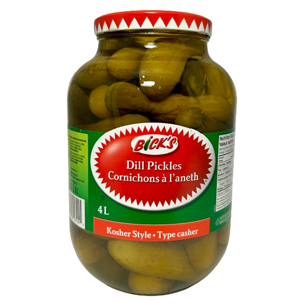 BICKS - KOSHER WHL DILL 4L 4LT