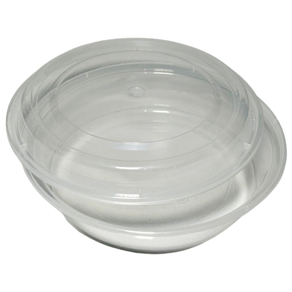 CONGLOM - CLEAR BASE ROUND 650ML TAKEOUT CONTAINERS 100EA