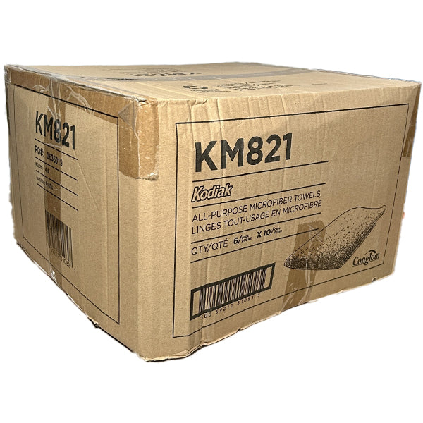 KODIAK - WHITE MICROFIBER TOWELS 10x6 EA