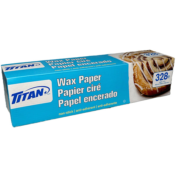 TITAN - 12IN X 328 WAX PAPER 12EA