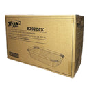 TITAN - 1.5LB OBLONG SHALLOW FOIL CONTAINER 125CT