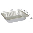 TITAN - ALUMINUM HALF SIZE DEEP STEAM TABLE PANS 10EA