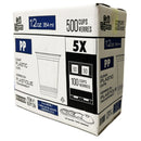 CAFE EXPRESS - 12 OZ CLEAR PLASTIC CUP PP 5x100 CT
