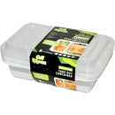 CAFE EXPRESS - WHITE BASE 2-COMPARTMENT TAKE OUT 800ML 5PK