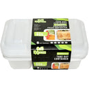 CAFE EXPRESS - WHITE BASE 2-COMPARTMENT TAKE OUT 800ML 5PK