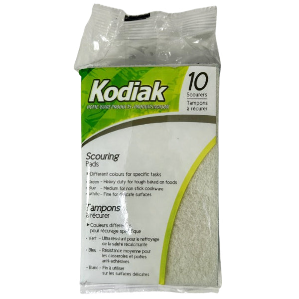 KODIAK - SCOURING PADS GREEN/BLUE/WHITE 36x10 EA