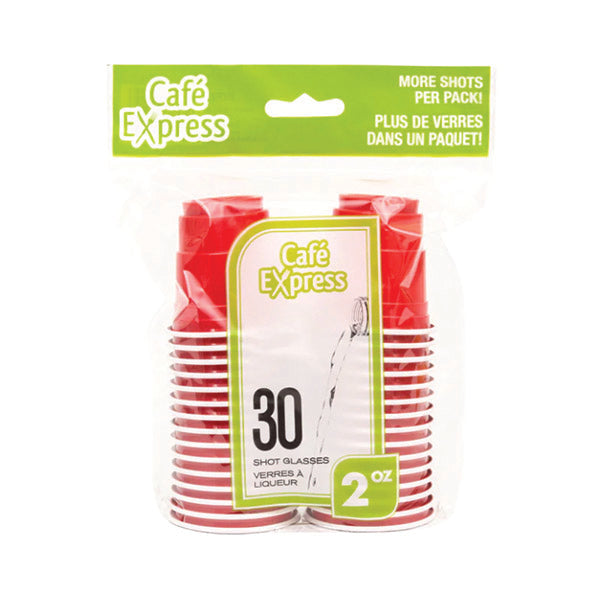 CAFE EXPRESS - 2OZ SHOOTER CUPS 20EA