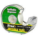 VLB - INVISIBLE TAPE IN DISPENSER 18MMX20M EA
