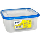 TITAN - SEAL SHORT SQUARE FOOD CONTAINER .85L 24x EA