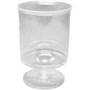 CAFE EXPRESS - 5OZ PLASTIC WINE GLASSES 6PK