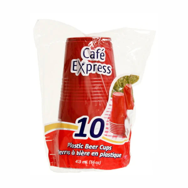 CAFE EXPRESS - EXP RED BEER CUP 16oz 20x50 EA