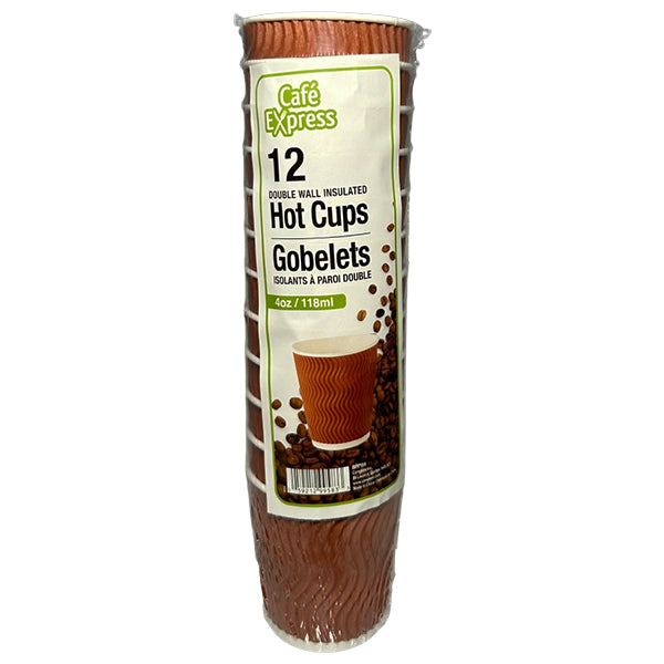 CAFE EXPRESS - 4OZ RIPPLE  CUP 12EA