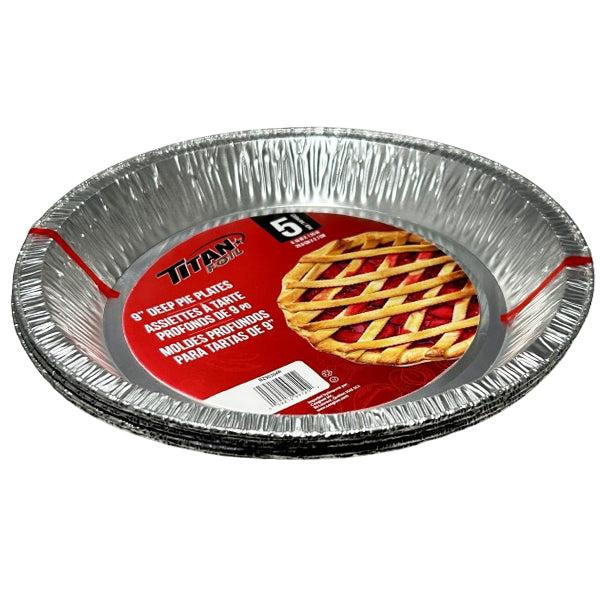 TITAN - FOIL 9 IN DEEP PIE PANS 5EA