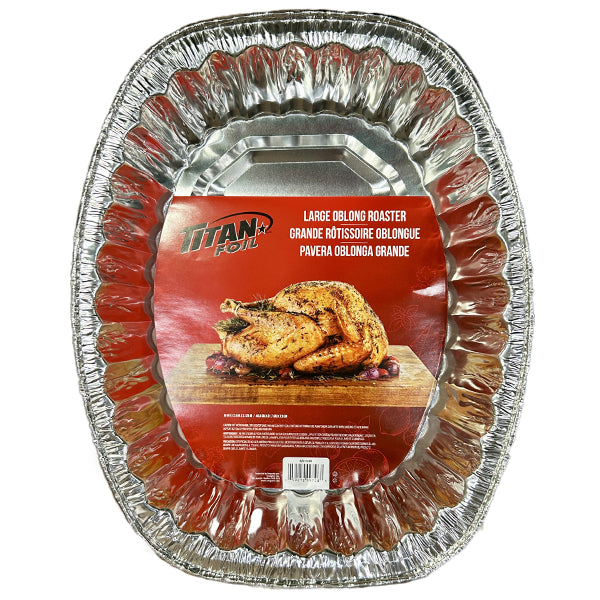 TITAN - LARGE OBLONG ROASTER 24EA