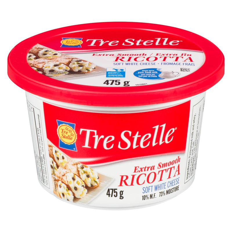 TRE STELLE - RICOTTA EX SMOOTH 475GR