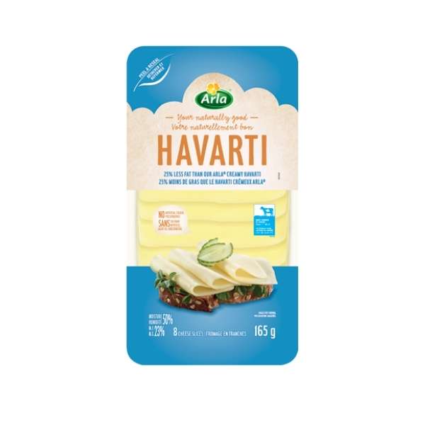 ARLA - HAVARTI CREAMY LITE 165GR