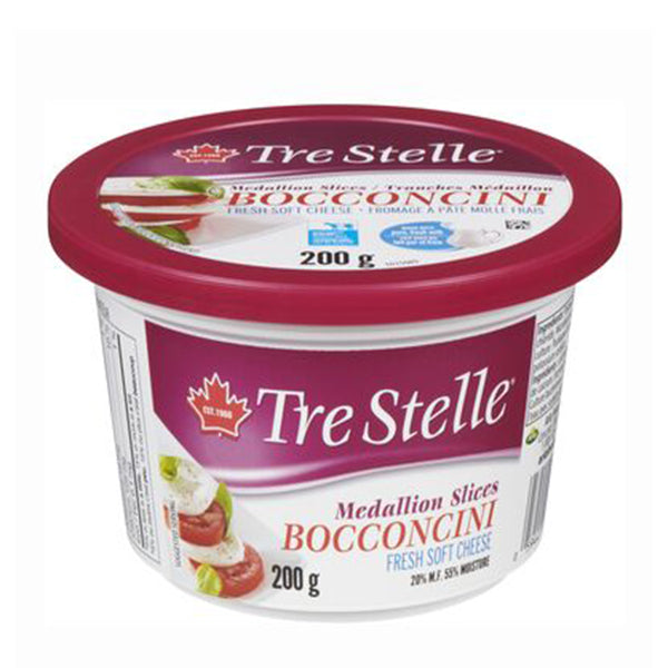 TRE STELLE - BOCCONCINI MEDALLION SLICES 200GR