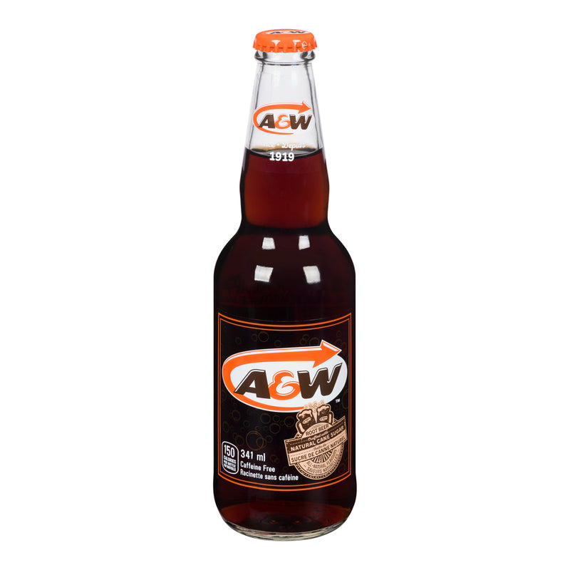 A&W - AW ROOT BEER GLASS 24x341 ML