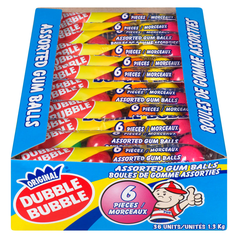 DUBBLE BUBBLE - GUMBALLS 36x6 EA