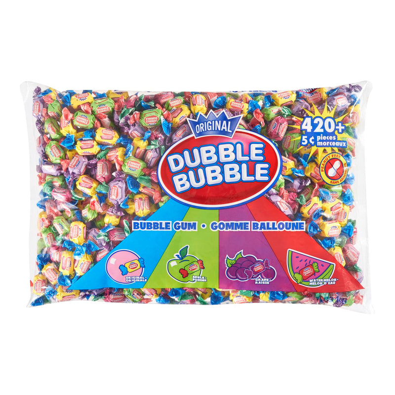 DUBBLE BUBBLE - ASSORTED 420EA 1.89KG