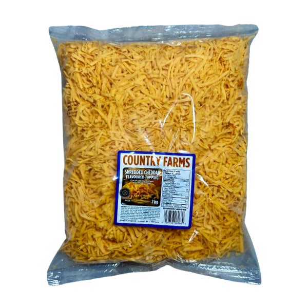 COUNTRY FARMS - CHEDDAR TOPPING 2KG