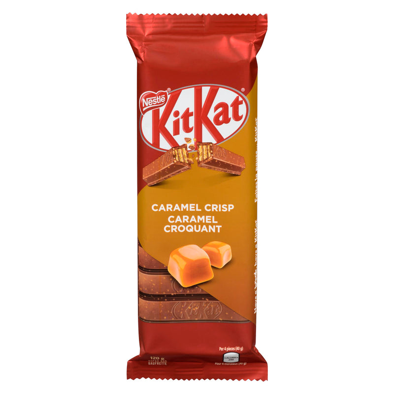 NESTLE - KIT KAT CARAMEL CRISP TABLET 120GR