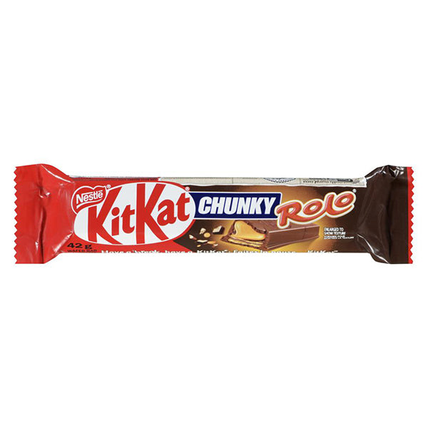NESTLE - KITKAT CHUNKY ROLO 24x42 GR