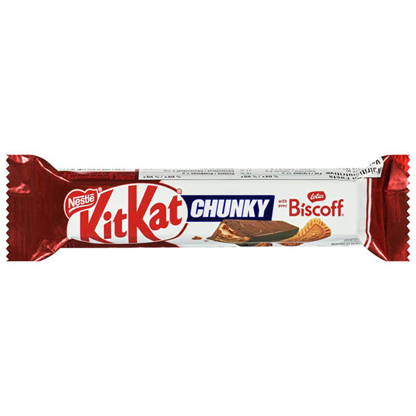 NESTLE - KITKAT CHUNKY BISCOFF 41.5GR