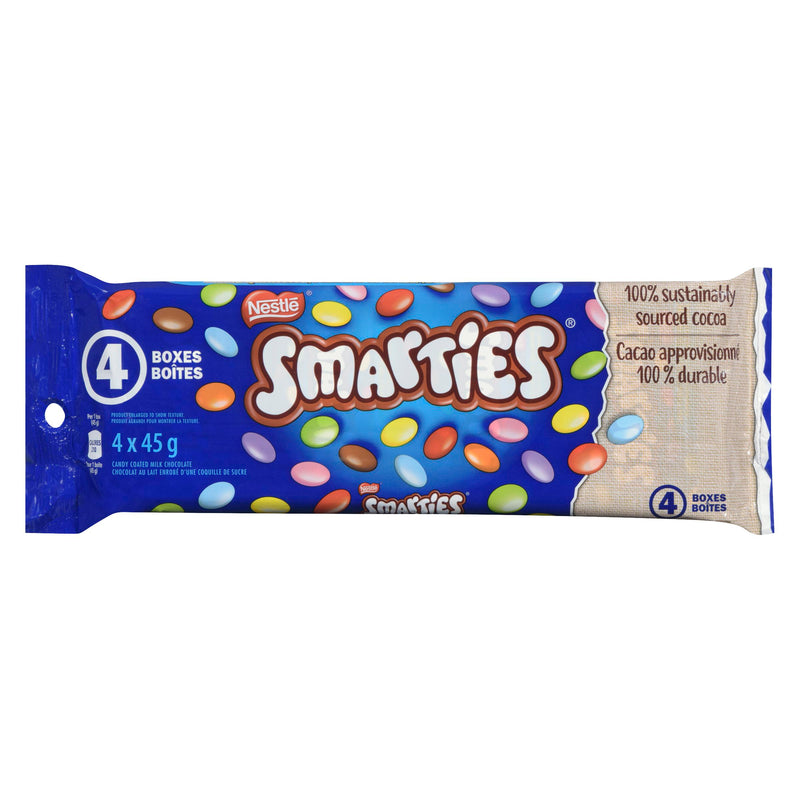NESTLE - SMARTIES 4 PACK 4x45 GR
