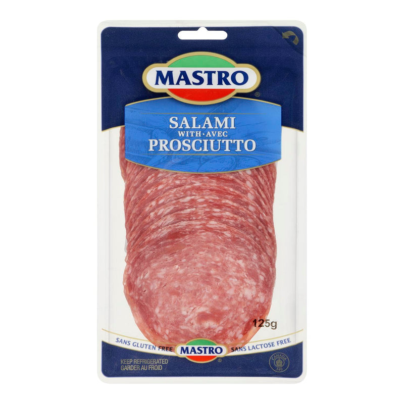 MASTRO - SALAMI WITH PROSCIUTTO 125GR