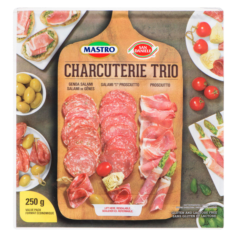 MASTRO - CHARCUTERIE TRIO DRY CURED 250GR