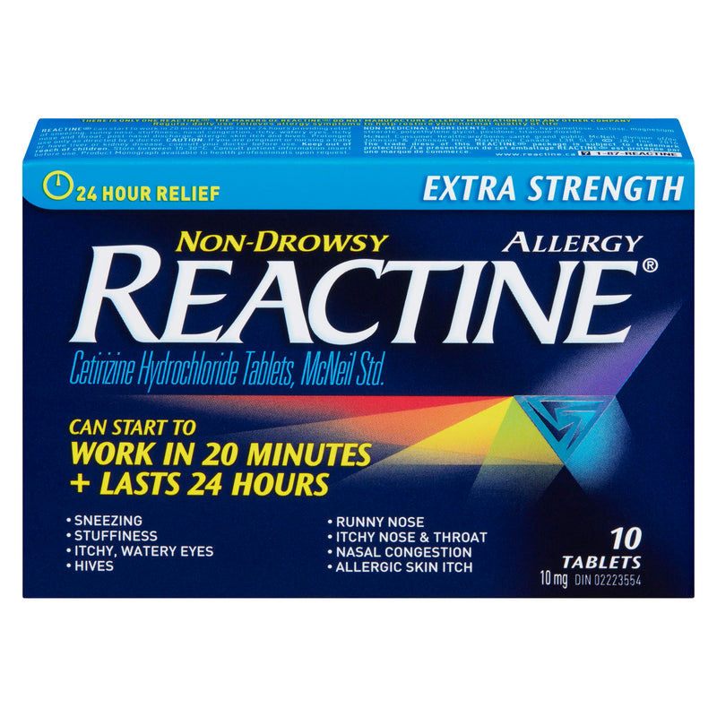 REACTINE - EXTRA STRENGTH 10CT