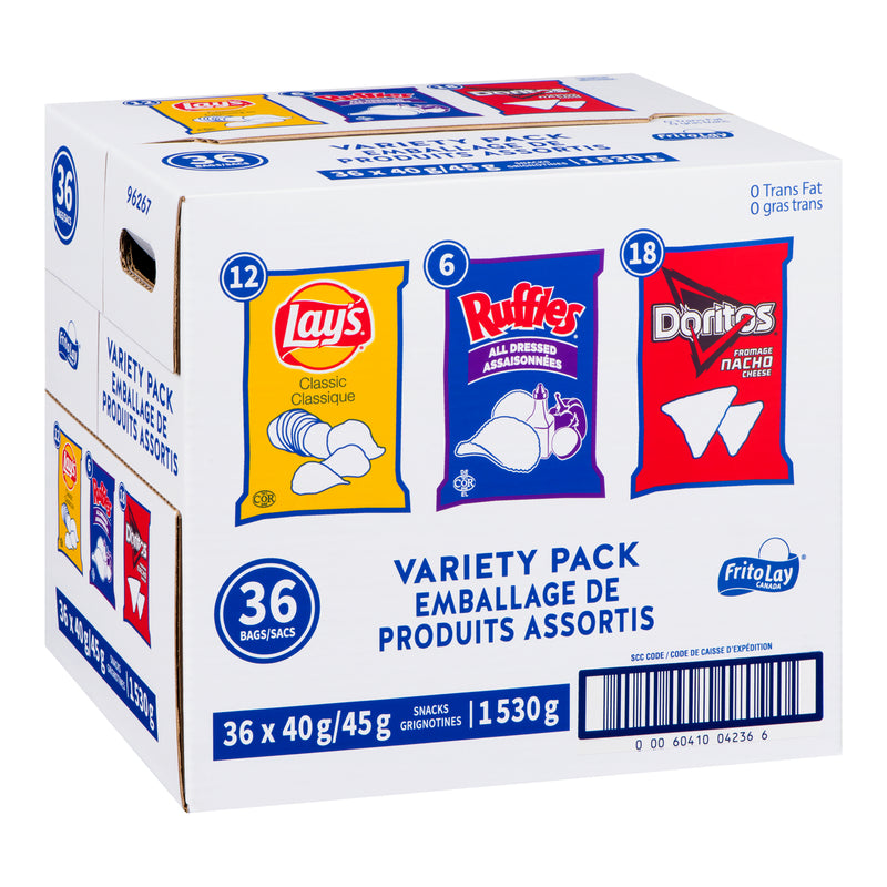 FRITO LAY - VARIETY CASE 36EA