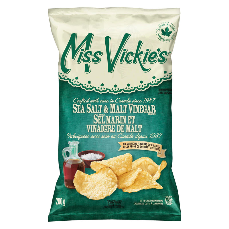 MISS VICKIES - SEA SALT MALT VINEGAR 200GR