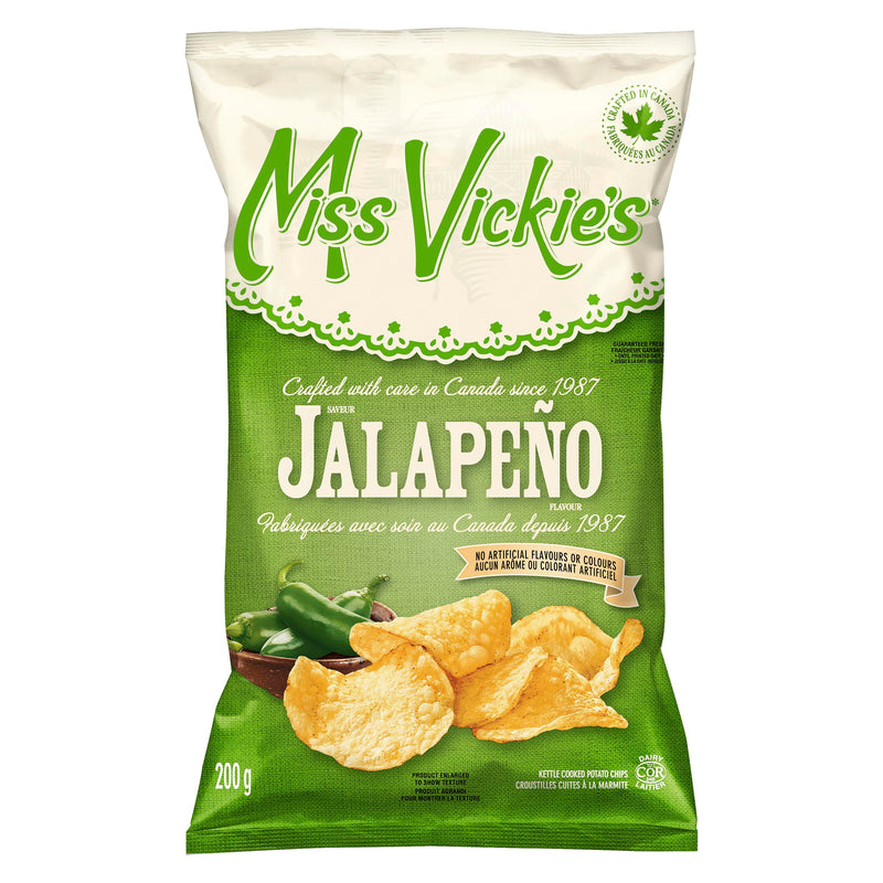 MISS VICKIES - JALAPENO CHIPS 200GR