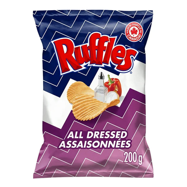 RUFFLES - ALL DRESSED 200GR